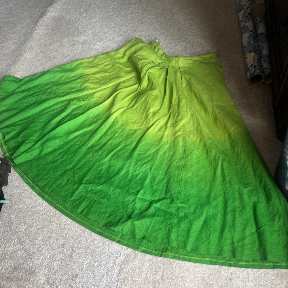Green Ombre Women's Skirt